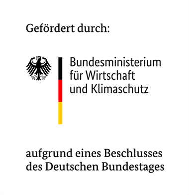 BMWi Logo gefördert durch